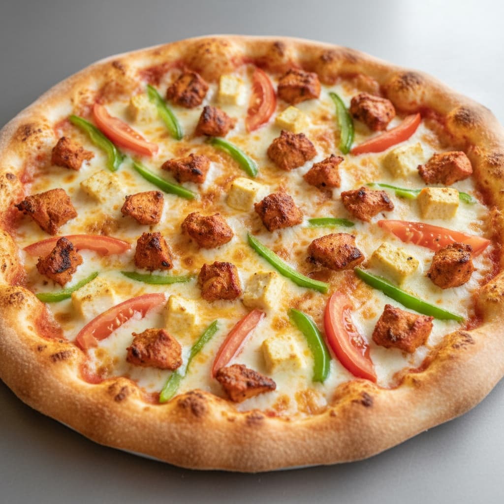 Chicken & Paneer Pizza — X-Large